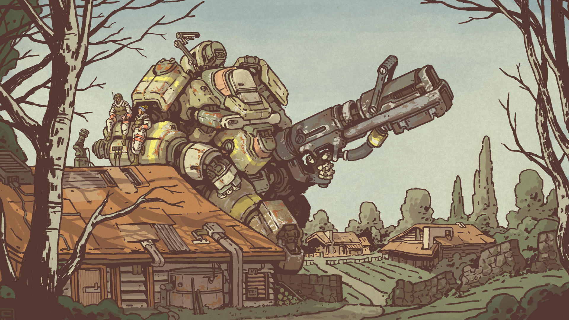 Lancer Inside the cockpit of the mech RPG looking to a positive future